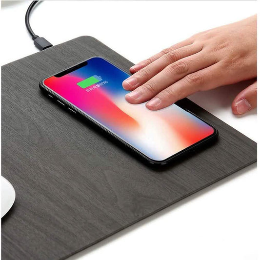 2-in-1 Wireless Charger Mouse Pad