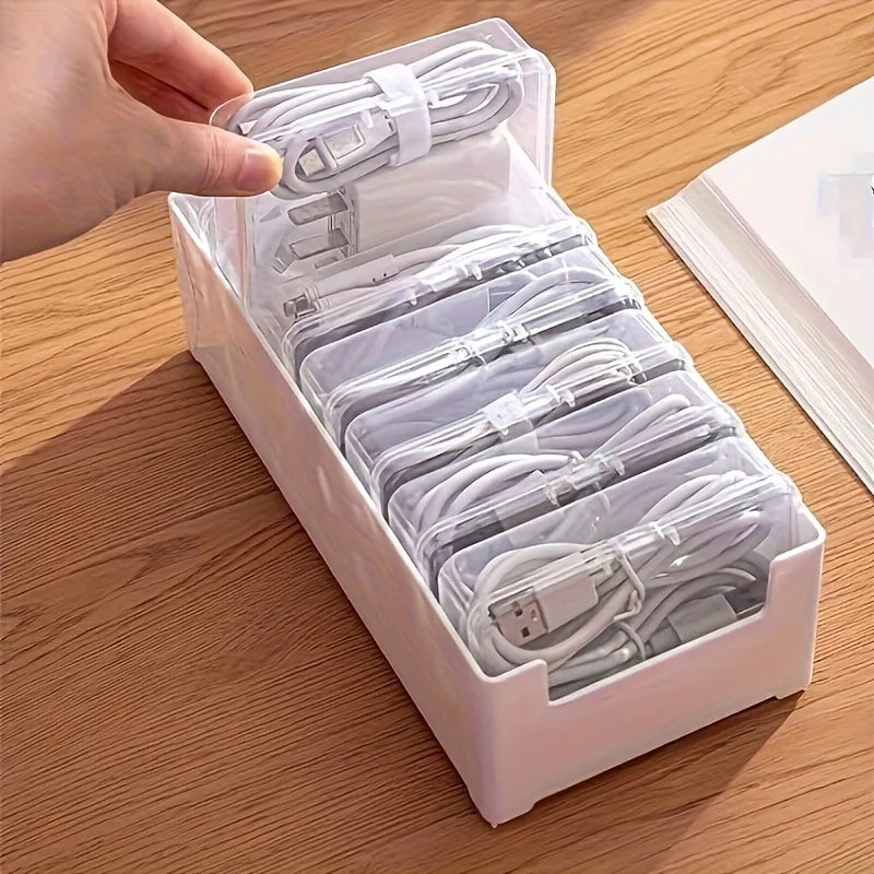 Desktop Cable Organizer Box