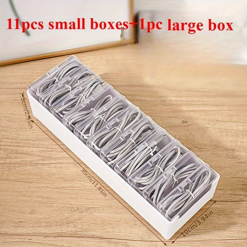Desktop Cable Organizer Box