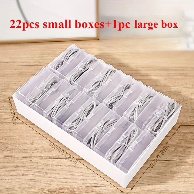 Desktop Cable Organizer Box